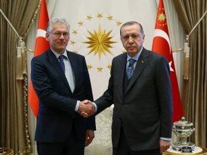 Erdoğan Philips Ceo’sunu Kabul Etti