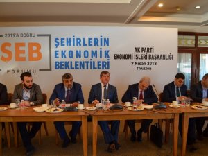 “Şehirlerin Ekonomik Beklentileri Forumu” Toplantısı Trabzon’da Yapıldı