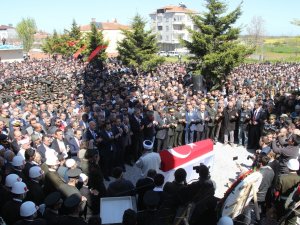 Samsun Şehidini Uğurladı