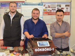 KTÜ’lü öğrencilerden insansız tank aracı