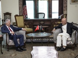 Afganistan Cumhurbaşkanı Gani İle Görüştü