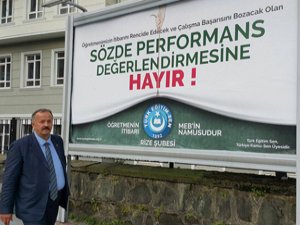 Türk Eğitim Sen, Performans Değerlendirmesine Tepkisini Sürdürüyor