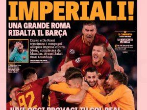 Roma’nın Zaferi İtalyan Basınında Geniş Yer Buldu