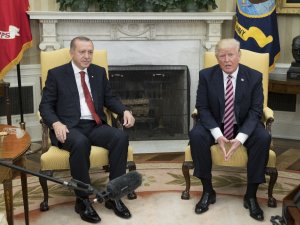Erdoğan Trump’la Görüştü