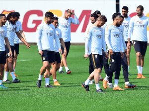 Galatasaray Başakşehir Maçı Hazırlıklarına Devam Etti