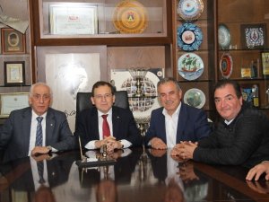 Ttso’ya İlk Tebrik Ziyareti Ttb’den