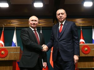 Erdoğan Putin İle Görüştü
