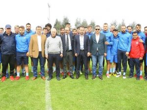 Trabzonspor Yönetimi, 1461 Trabzon’u Ziyaret Etti