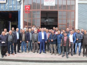 Balta, Küçük Sanayi Sitesi Esnafıyla Kahvaltıda Buluştu