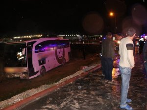 Konya’da Otobüs Kazası: 18 Yaralı