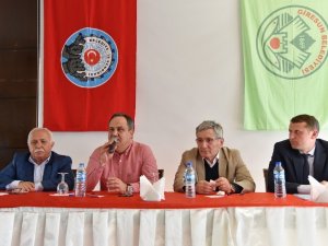 Başkan Aksu, Kadroya Geçen İşçiler İle Bir Araya Geldi