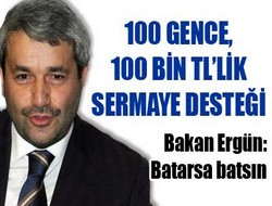 100 dahi genç 100 bin TL. kredi verilmek için aranıyor