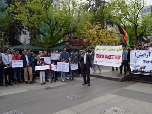 Trabzon’da Bulunan Afganistan Hazaralarından “Savaşa Ve Teröre Hayır” Açıklaması