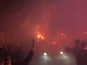 Galatasaray Şampiyon Gibi Karşılandı