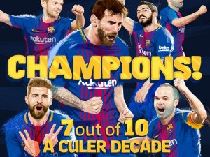 Barcelona Şampiyonluğunu İlan Etti