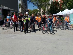 Sağlık İçin Pedal Çevirdiler