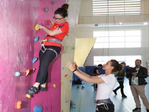 Rize'de Spor Tırmanış Temel Seviye Eğitimi Başladı