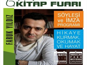 Faruk Yıldız Fuarda Okurlarıyla Söyleşecek