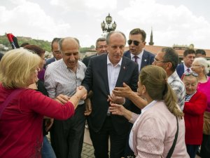 İnce, Hacı Bayram Veli Hazretlerinin Türbesini Ziyaret Etti