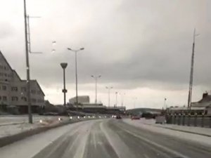 Erciyes’e Mayıs Ayında Kar Yağdı