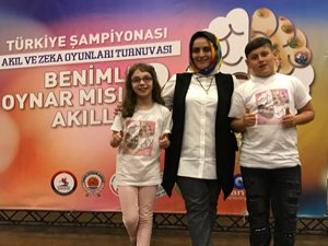 29 Ekim Okulu Zeka Oyunlarında Türkiye İkincisi Oldu