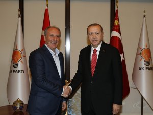 Cumhurbaşkanı Erdoğan, Muharrem İnce’yi Kabul Etti