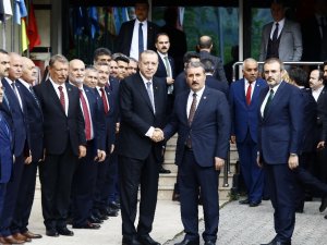 Cumhurbaşkanı Erdoğan Bbp Genel Merkezinde