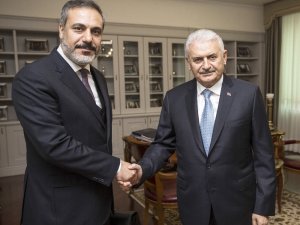 Başbakan Yıldırım, Hakan Fidan’ı Kabul Etti
