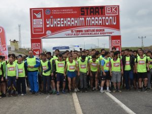 Yüksekova’da ‘Yüksekrakım Maratonu’ Yapıldı