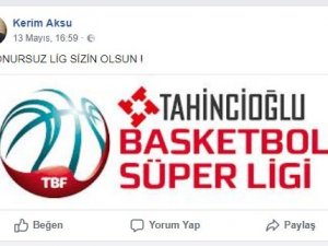 Basketbol Federasyonu Kerim Aksu’yu Disipline Sevk Etti