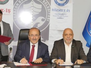Büyükşehir Belediyesinde Toplu İş Sözleşmesi İmzalandı