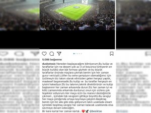 Tosic’ten Veda Mesajı