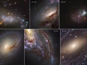 Hubble’in Çektiği En Yakın Galaksilerin Görüntüleri Yayımlandı