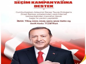Seçim Çalışmaları İçin Yardım Kampanyası Başlatıldı