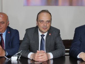 Chp’lilerden Gazetecilere Ziyaret