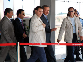 Erdoğan ve Fakıbaba ilk kez karşılaştı