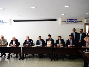 İnce, Stk’lar,, Sendikalar Ve Meslek Odalarını Ziyaret Etti