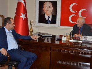 Ak Partili Balta’dan Mhp’ye Çat Kapı Ziyaret