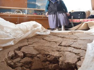 Heyelanlı Sahadaki Evlerinde Yaşamaya Devam Ediyorlar