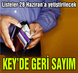 İkinci KEY ödemeleri başlıyor