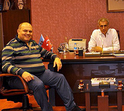 Tahir Kıran, Hacıosmanoğlu'nu Ziyaret Etti