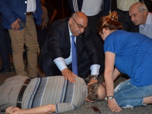 Ak Partili Adaydan Yaralıya İlk Müdahale !