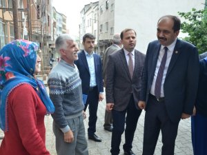 Ak Parti Trabzon Milletvekili Balta Seçim Çalışmalarına Ara Vermeden Devam Ediyor