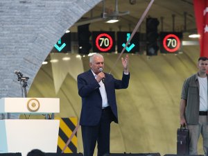 Başbakan Yıldırım, Sabuncubeli Tünelleri’ni Hizmete Açtı