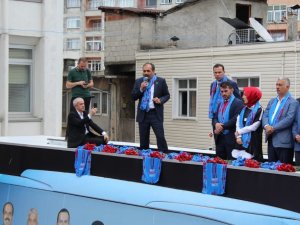 Vakfıkebir Ak Parti Millletvekili Adaylarını Bağrına Bastı