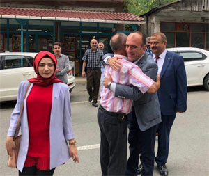 MHP Rize Adaylarından Vatandaş ve Esnaf Ziyaretleri