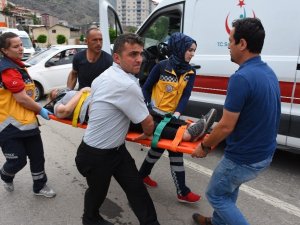 Gümüşhane’de Trafik Kazası: 2 Yaralı