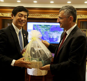 Japon Büyükelçi Akio Miyajima, Rize’de