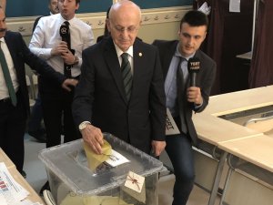 İsmail Kahraman’ın Oy Kullandığı Sandıkta...