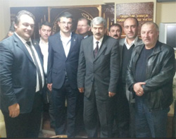 Çetin Mhp İl Teşkilatını Ziyaret Etti